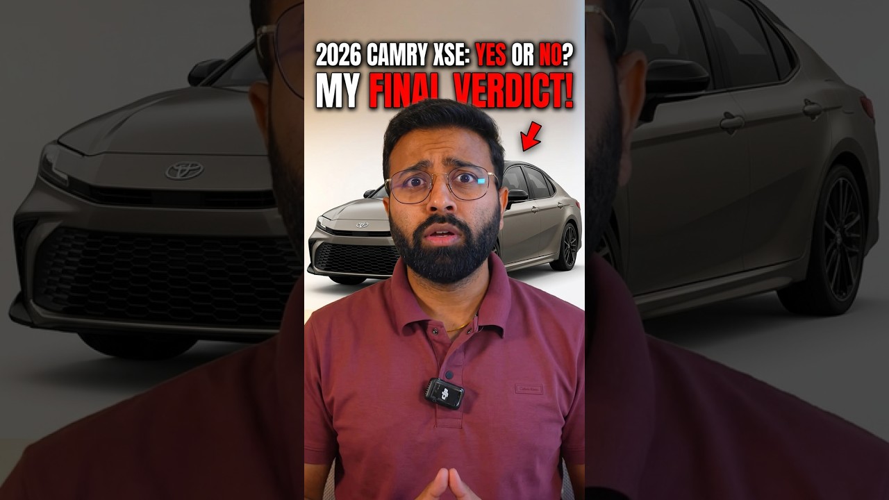 YouTube thumbnail for Is the 2026 Camry XSE Worth It? My Verdict!