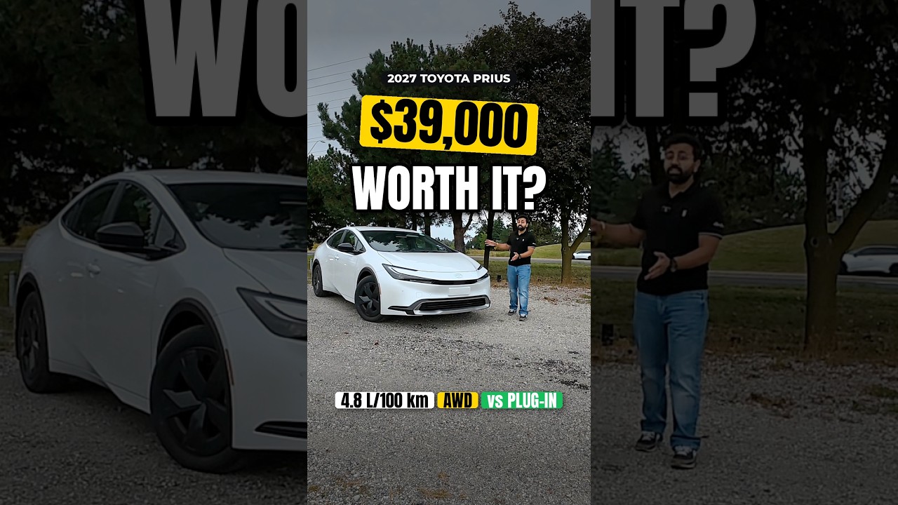 YouTube thumbnail for Stop buying the wrong Prius: Plug-in vs Standard explained #prius #toyota #toronto #brampton