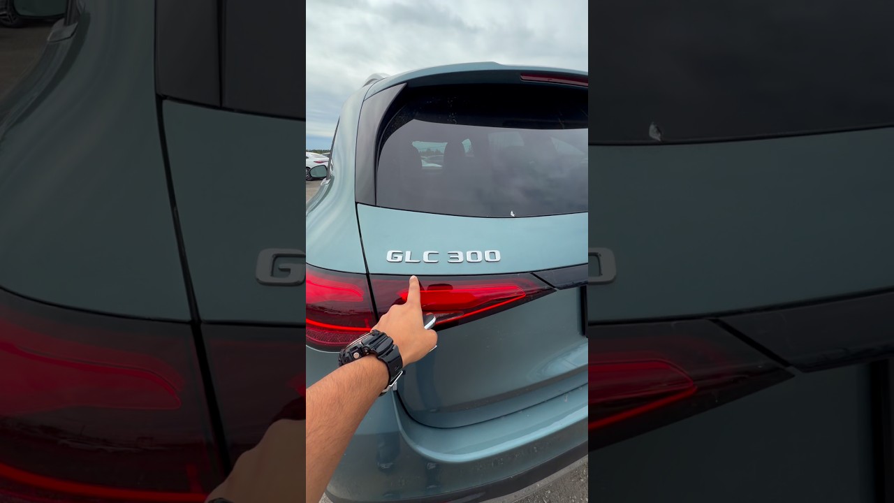 YouTube thumbnail for What’s actually new on the 2027 Mercedes GLC 300? #toronto #brampton