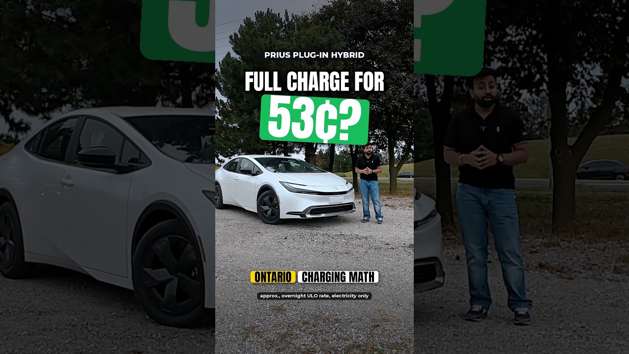 YouTube thumbnail for Why I plug in my Prius every single night #toyota #prius #evlife #toronto