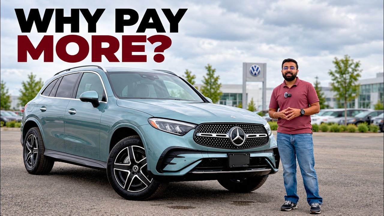YouTube thumbnail for 2027 Mercedes GLC 300: Buy New, Shop 2026 or Wait? (ON)
