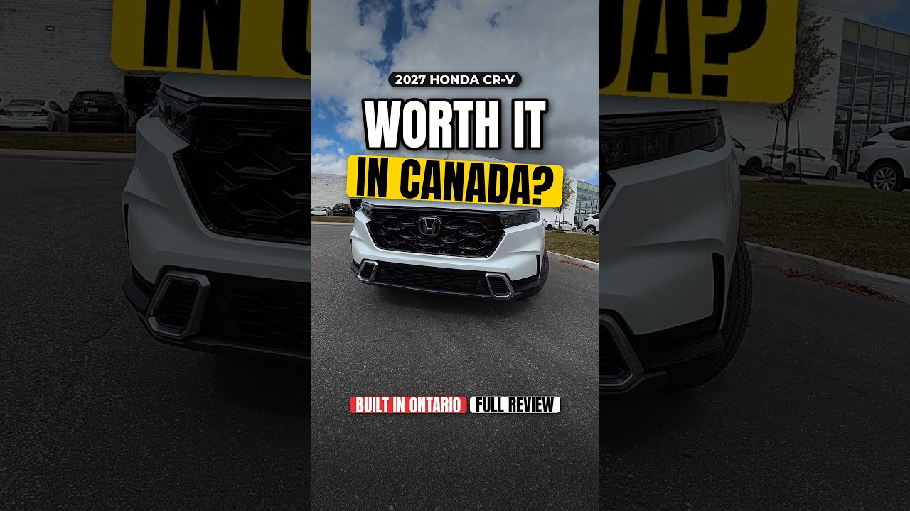 YouTube thumbnail for Why I’d skip the 2027 Honda CR-V Touring #toronto #honda #suv