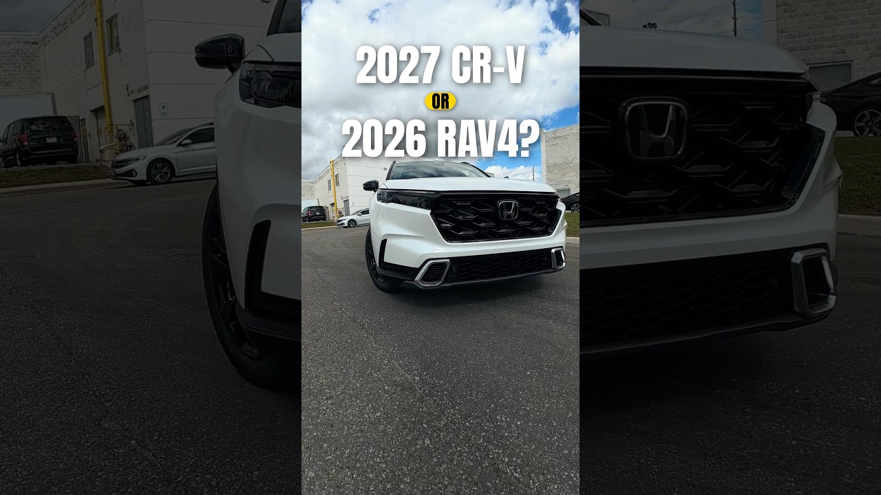 YouTube thumbnail for What's the Best SUV for You: 2027 Honda CR-V or 2026 Toyota RAV4? #honda #toyota #suv