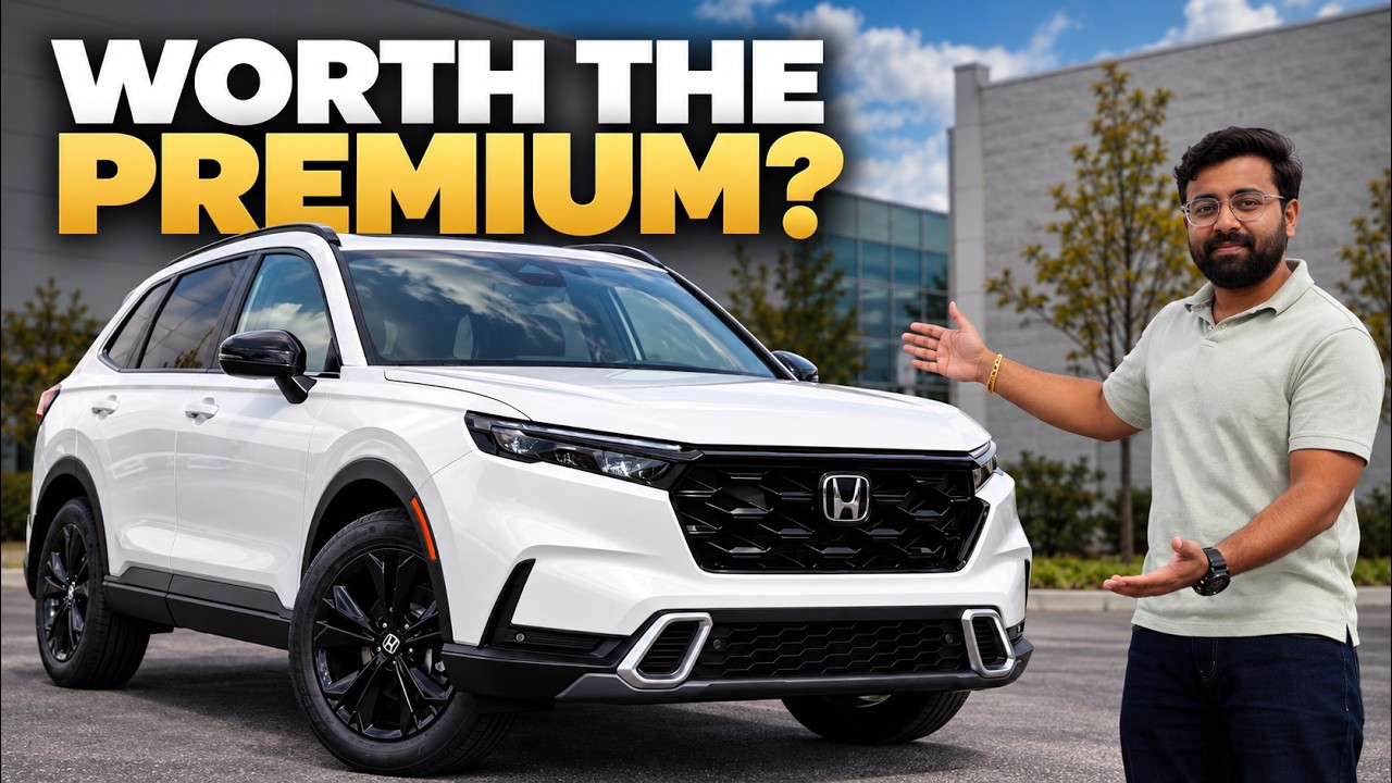 YouTube thumbnail for Honda CR-V Hybrid Review: Is Touring Worth the Extra? (ON)