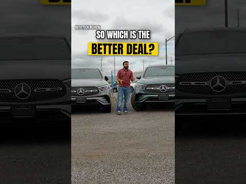 YouTube thumbnail for 2026 vs 2027 Mercedes GLC 300: Save your money #mercedes #glc #carreview #tips #shorts
