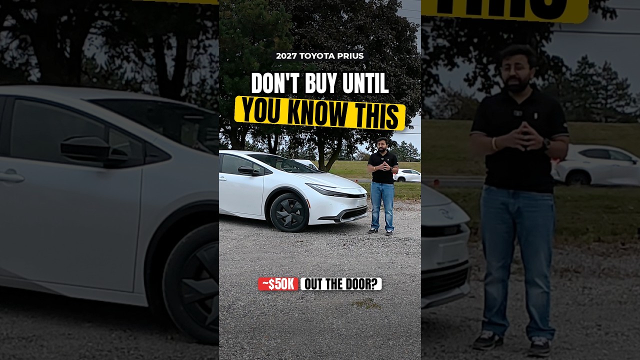 YouTube thumbnail for Stop Paying Over MSRP for Your Prius #toyota #toronto #shorts